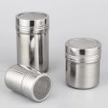 Dredgers Cooking Supplies Household Accessories Stainless Steel Powder Sprinkler Kitchenware Sugar Salt Shaker 6.5x8.0cm. 