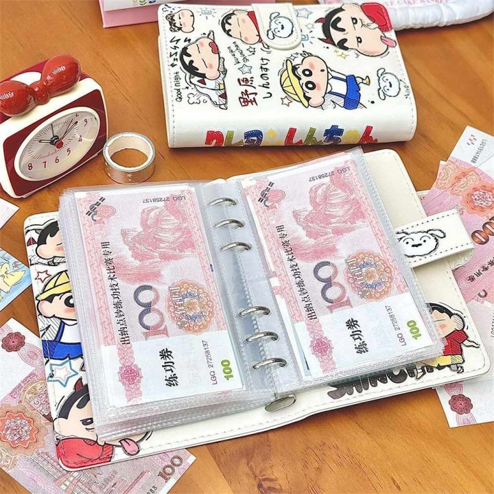Cartoon%20PU%20Leather%20PU%20Photo%20Album%20Crayon%20Shin-chan%20Large%20Capacity%20Money%20Saving%20Binder%20Reusable%20Budget%20Saving%20Notepad%20-%20Image%209