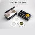 Lot de 50pcs Cardboard Storage Holder - 12 sizes, White UK 26.5mm. 
