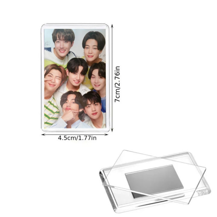Magnetic Acrylic Memory Frame – 7cm x 4.5cm