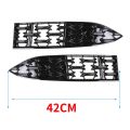 4x Car Front Lower Bumper Grill Grille Moulding Cover for CX5 -5 2022+ Front Bottom Middle Net Decoration B. 
