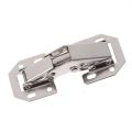 3 Inch 90 Degree Cabinet Hinge Bridge Shaped Spring Frog Hinge No-Drilling Hole Cupboard Door Hinges Furniture Hardware. 