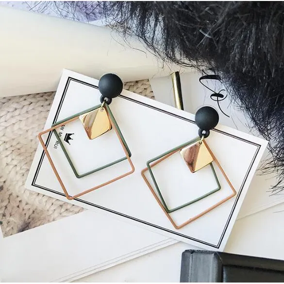 New%202025%20Hollow%20Square%20Earrings%20%20Female%20-%20Image%205
