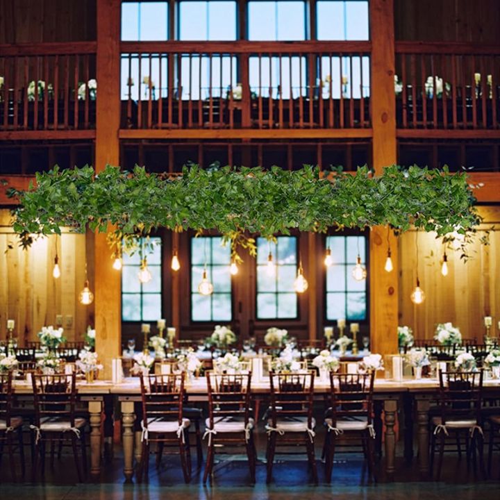 12Pcs%20Artificial%20Ivy%20Vine%20Hanging%20Garland%20False%20Leaf%20Vine%20Family%20Garden%20Wedding%20Wall%20Decoration,%2084%20Feet,%20Green%20-%20Image%206