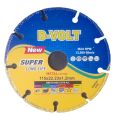 4" (105mm) Multi Cutting Wheel/ Diamand wheel/ Diamand Dish for Angle Grinder (Metal Cutting Dish, Stainless Steel, Masonry, PVC, Fiber Glass, Ceramic Cutting Wheel & Granite Cutting Wheel) All in One. 