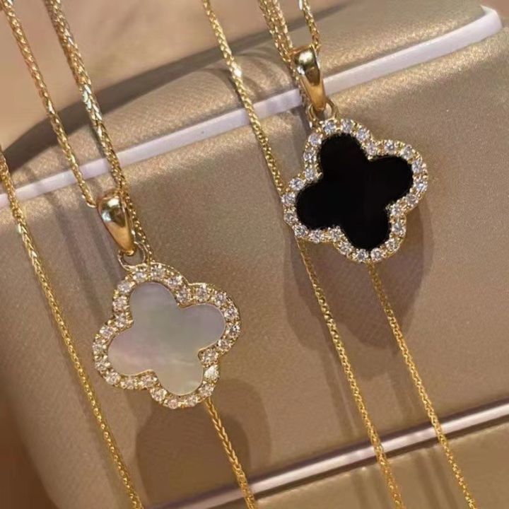 Clover%20Necklace%20Female%20Fashion%20Women's%20Collar%20Chain%20Korean%20Style%20Necklaces%20for%20Girls%20Gifts%20-%20Image%202