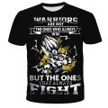Dragon Ball Z Son Goku Super Saiyan Oversize T Shirts Boy Kids Clothes Short Sleeve T-shirt White Black Orange Breathable Jersey. 