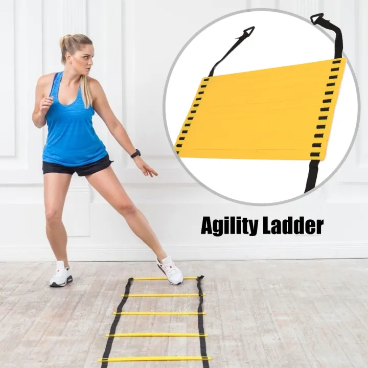 Adjustable%20Footwork%20Soccer%20Football%20Fitness%20Speed%20Rungs%20Agility%20Ladder%20Training%20Equipment%20Kit%20with%20Resistance%20Parachute%20Disc%20-%20Image%202