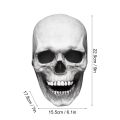 Full Head Skull Mask Carnival s Realistc Anonymous Halloween Moveable Mouth Jaw Anime Horror Helmet Skeleton Headgear Masks. 