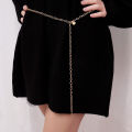 Fashion Women Lady Waist Chain Belt Metal Gold Silver Color Waistband Chain Belt For Dress Shirts Clothes Accessories BOYUAN. 