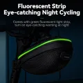 ROCKBROS Bike Bag with Light Double Warning EVA Hard Shell Bike Bag Seat Cycling Tail Rear Pouch Bag Bicycle Saddle. 