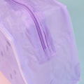 Clear Transparent Plastic PVC Travel Makeup Bag Cosmetic Toiletry Zip Bag Pouch Encounter. 