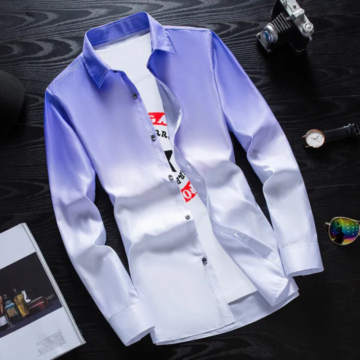 Spring%20Long%20Sleeve%20Gradient%20Shirt%20Men's%20Korean%20Style%20Slim-Fit%20Tops%20for%20Summer%20Shirt%20Coat%20Spring%20and%20Autumn%20Fashion%20Men's%20Top%20Clothing%20-%20Image%203