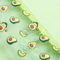 Cute Avocado Pencil Case Clear PVC Zipper Pen Bag Pouch School Stationery Supply. 
