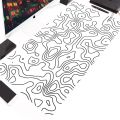 Black And White Art Large Mouse Mat XXL Office Mousepad Big Gamer Mousepads 1000x550 Rubber Keyboard Mats Desk Pad HD Mouse Pads. 