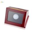 Golf Ball Display Case with Transparent Window Wood Golf Ball Storage Box. 