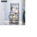 Multi-Corner Simple Floor Cloth Rack - Size : 60x29.5x172 Cm. 