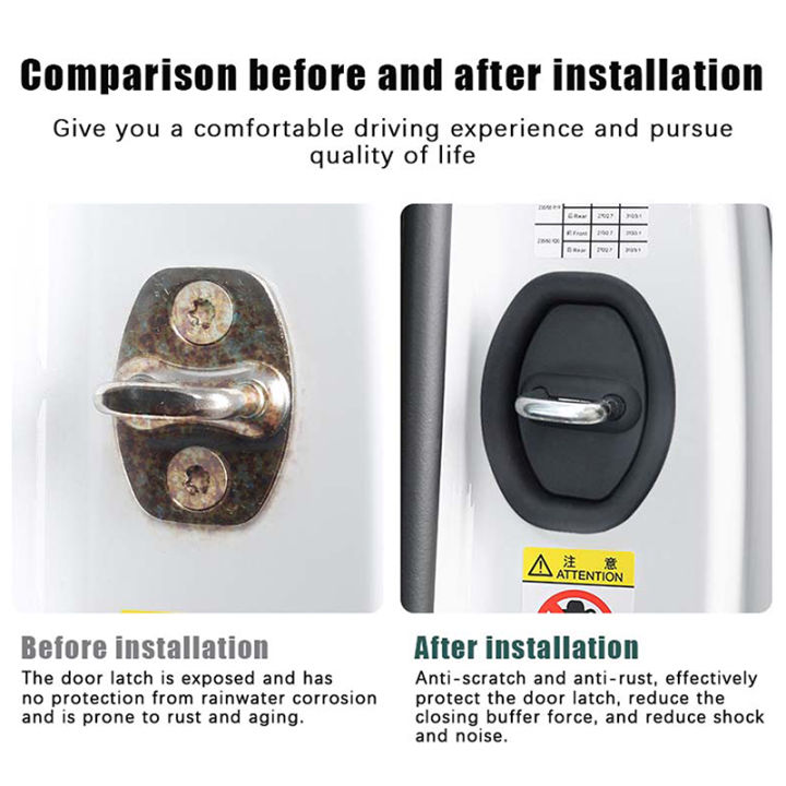 2/4Pcs%20Car%20Door%20Lock%20Latch%20Cover%20Waterproof%20Car%20Styling%20Accessories%20Universal%20Silicone%20Door%20Lock%20Buckle%20Crash%20Protection%20Cover%20-%20Image%202