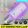 5W/10W/12W E27 Sterilize 250nm UV-C Light Germicidal UV LED Lamp Disinfection Home 110-220V - 5W. 