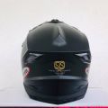 H.H.Co Sakka Black Matt Full Face Motor Bike Helmet SLS Certified. 