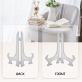 Transparent 7" Display Easel Stand Plate Bowl Picture Frame. 