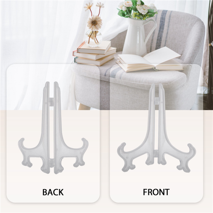 Transparent%207"%20Display%20Easel%20Stand%20Plate%20Bowl%20Picture%20Frame%20-%20Image%203
