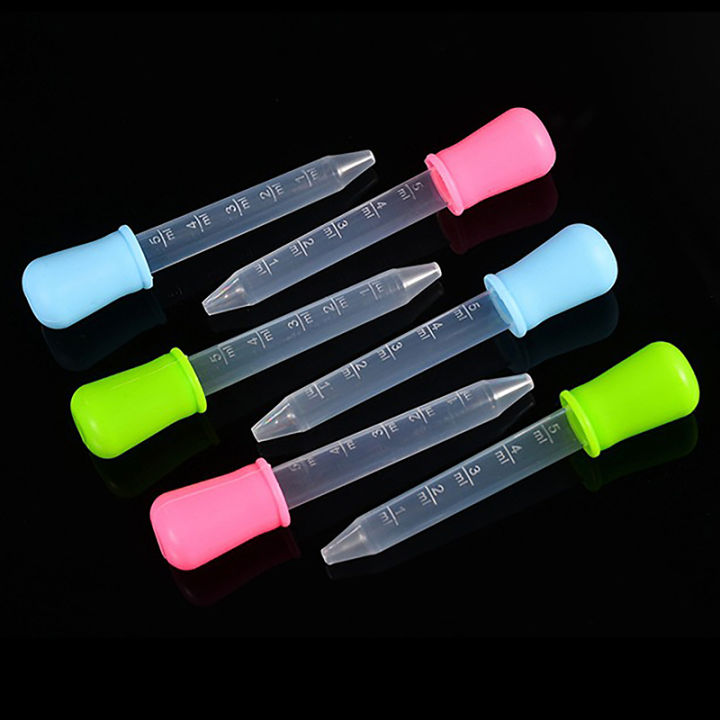 5ML Child Baby Dropper Medicine Feeder Child Medicine Device Silicone Pipette