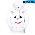 Kostum Cosplay Anime Gintama Sakata Gintoki Kagura Shinsengumi Elizabeth Sadaharu Takasugi Shinsuke Unisex 3D Hoodie Sweatshirt. 