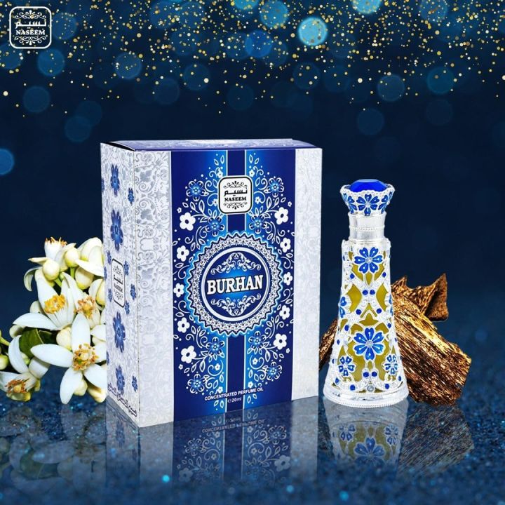 NASEEM Burhan Attar 20 ML | Luxury Attar Perfume for Men | Natural ...
