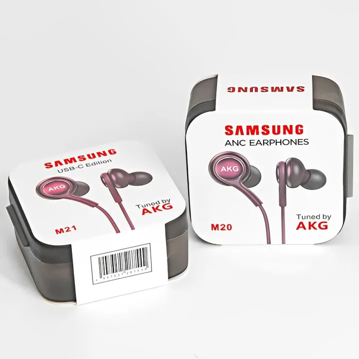 SAMSUNG M20 M21 Earphones ANC (SAE) Headset In-ear 3.5mm / Type C With Mic Wired For Galaxy S20 Note10 S10 S9 S8 S7 and all compatible phones/PCs