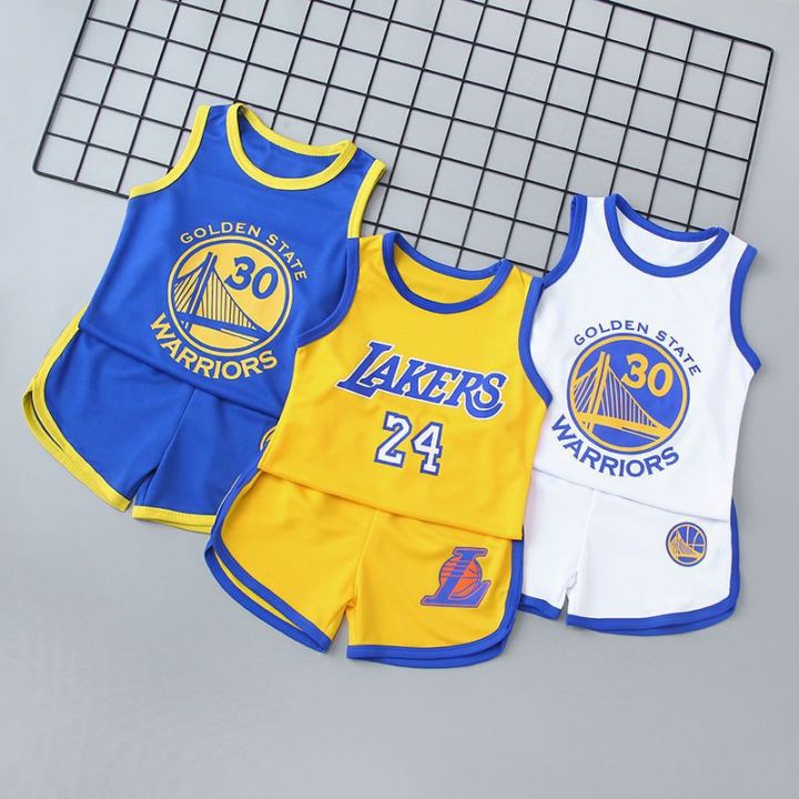 Children's Vest Shorts Sports Suit Boys and Girls Basketball Suit Baby's Jersey Kindergarten Performance Ball Suit