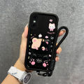 Feadship Case for iphone x s iphone xr iphone xs max back cover Softcase Silicone shockproof Cover new design aesthetic cute cat with holder & lanyard JTDTMMZJ06. 