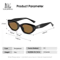 LouisWill Women Sunglasses Retro Cat’s Eye Sunglasses Narrow Frame Fashion Summer Sunglasses UV400 Protection Polarized Sunglasses Eyes Protection Eyewear Sun Glasses. 
