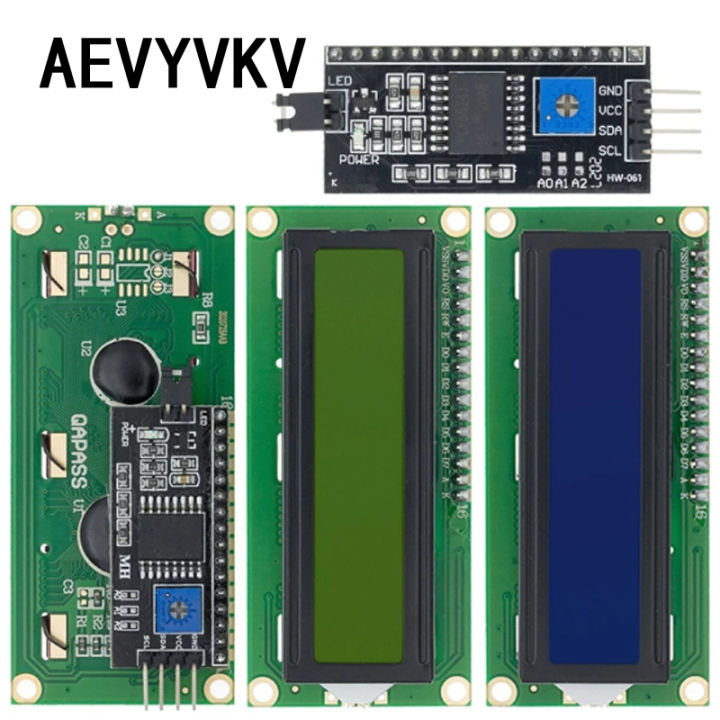 LCD1602%201602%20LCD%20Module%20Blue%20/%20Green%20Screen%2016x2%20Character%20LCD%20Display%20PCF8574T%20PCF8574%20IIC%20I2C%20Interface%205V%20for%20Arduino%20-%20Image%202