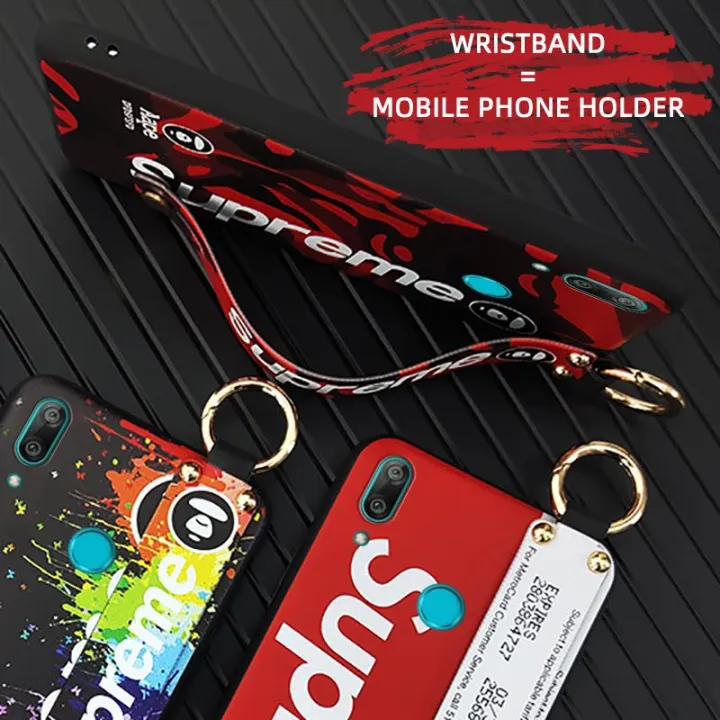Lanyard%20Wrist%20Strap%20Phone%20Case%20For%20Huawei%20Y7%202019/Y7%20Prime%202019%20protective%20Wristband%20Durable%20Kickstand%20Waterproof%20ring%20-%20Image%203