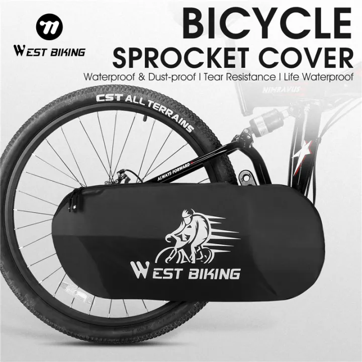 WEST%20BIKING%20Bike%20Chain%20Protector%20Cover%20Waterproof%20Dustproof%20Crankset%20Guard%20MTB%20Road%20Bicycle%20Sprockets%20Cover%20Bike%20Accessories%20-%20Image%202