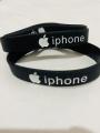 Iphone Embossed Wrist Rubber Band. 