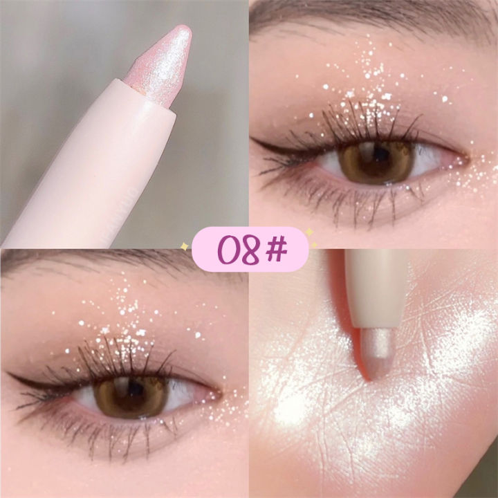 Shimmer%20White%20Eyeliner%20Pen%20Brighten%20Matte%20Waterproof%20Highlighter%20Glitter%20Low%20Saturation%20Aegyo-sal%20Eyeshadow%20Stick%20Korean%20Makeup%20-%20Image%202