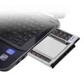 HDD Caddy 9.5mm-2.5" SATA 3.0 DVD Adapter Hard Drive SSD Enclosure CD-ROM Case. 