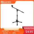 Gaz-115 Professional Tripod Adjustable Floor Microphone Stand For Broadcasting Studio. 