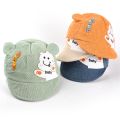 Casual UV Protection Baby Baseball Cap Thin Breathable Soft Cotton Duck Tongue Hat Cute Cartoon Baby Sun Cap Outdoor. 