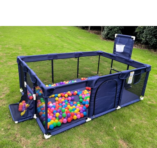 Customizable%20Accessory%20Baby%20Toddler%20Play%20Center%20Fence%20with%20Basketball%20Hoop%20Quick%20Assemble%20Kids%20Playpens%20%7C%20Safe%20Play%20Pen%201.2%20*%201.8M%20%7C%20ISTYLEZ%20%7C%20-%20Image%204