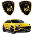 1 qty Lamborghini Style Seat Badges Interior Emblem  Logo Metal Badge for Lamborghini Huracan Urus Aventador Asterion Gallardo Murcielago Diablo. 