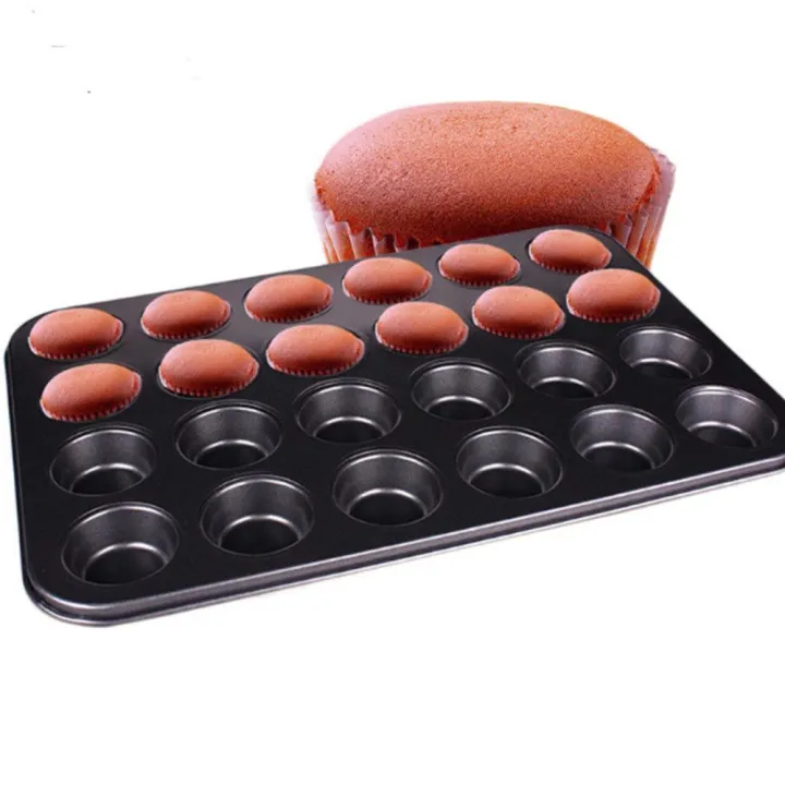 Heavy 24-hole Non-stick Mini Cupcake Backing Pan
