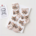 Fashion Ladies Summer Thin Socks JapaneseTrendy Kawaii Socks Women Transparent Cute Socks Korean. 