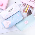 Cartoon Pig Pencil Case For Girls Cute PU Pencil Bag Stationery Pen Pouch Escolar School Office Supplies. 
