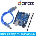 Arduino UNO Development board + USB CABLE Starter Kit. 