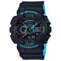 G-Shock GA110 Unisex Watch Sport Watch Dual Time Display Water Resistant Shockproof and Waterproof World Time LED Auto Light Sports Wrist Watches For Men Women Boys Girls GA-110 High-Five LK. 