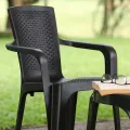 Phoenix Rattan Chair Brown / Maroon / Black Heavy duty plastic 2022 New Model- 2 years warranty. 