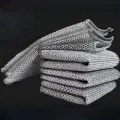 3pcs Scourer Cloth Multipurpose Wire Dishwashing Rags for Wet and Dry Non-Scratch Steel Wool Scrubber, Multi-use Kitchen Wipes, Stainless Steel Miracle Cleaning Cloths.. 